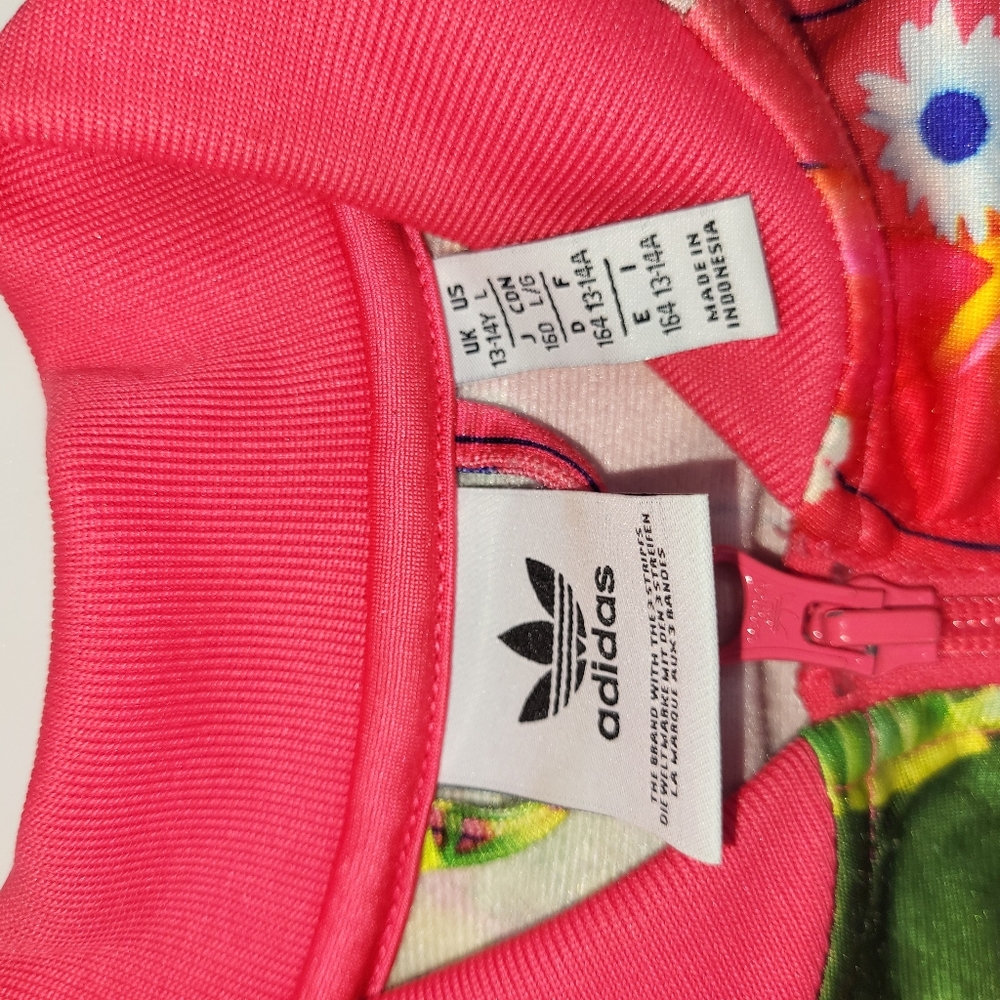 Adidas Floral Athletic Jacket - Picture 4 of 7